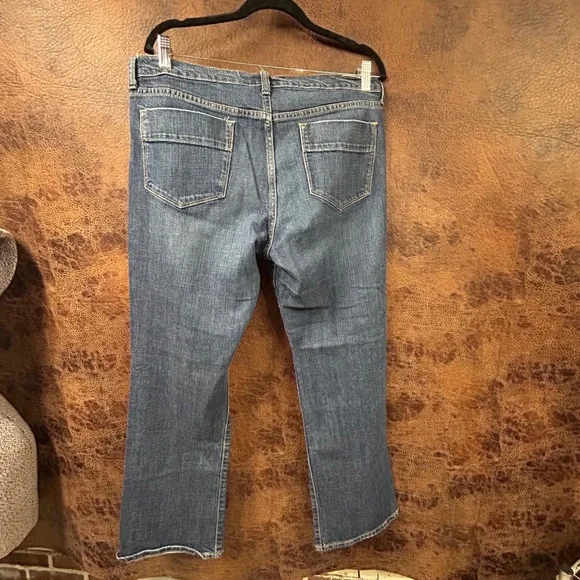 Old Navy sweetheart womens blue jeans 14 petite short denim casual - Picture 5 of 5
